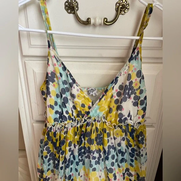 Multicolor Polka Dot Sundress - Picture 3 of 6